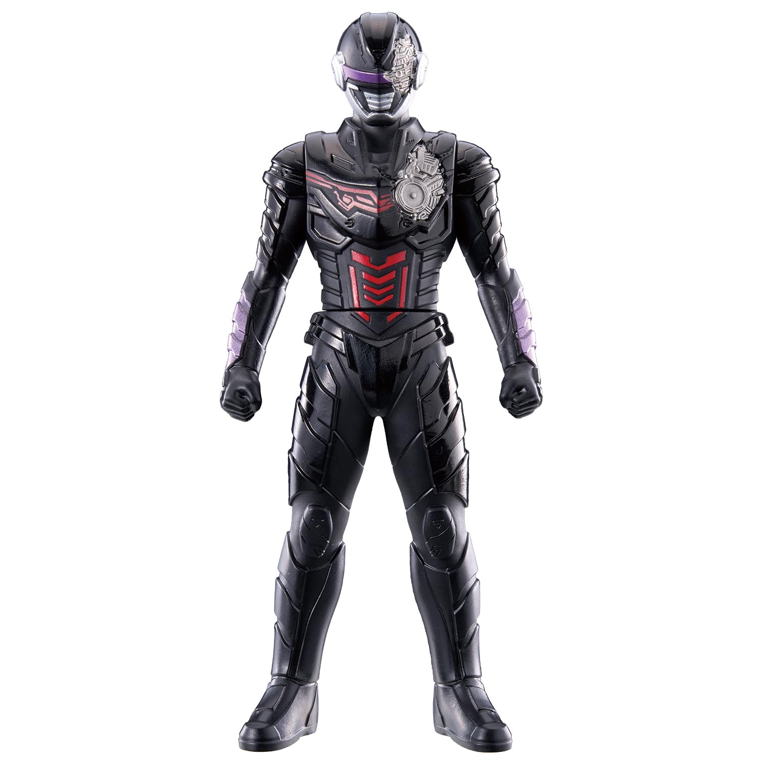 Space Sheriff Gavan Infinity Project R.E.D. Soft Vinyl Series Death Gavan Figure, Ages 3+