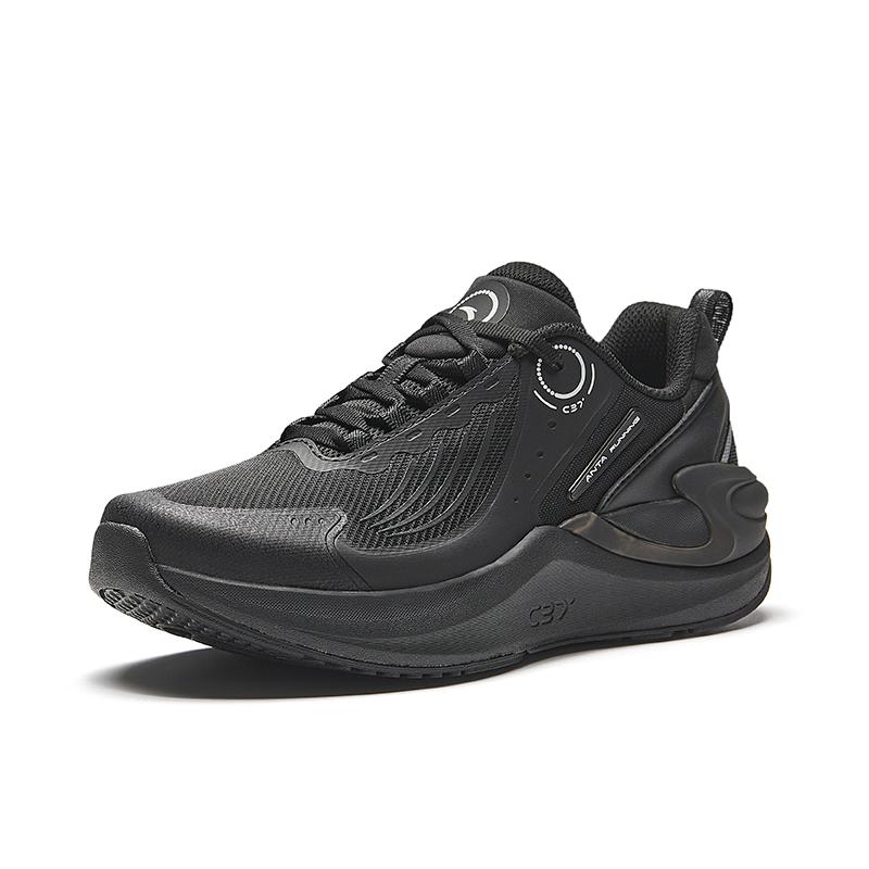 Anta C37+ Lingyue Shock Absorption Running Shoes Women Sneakers Basic-Black 922435538-5