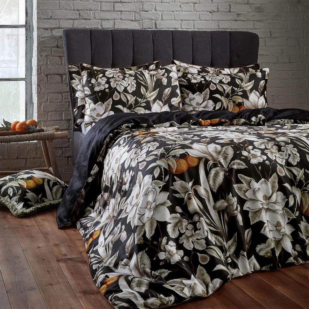 EW by Edinburgh Weavers Lavish Sateen Floral Duvet Cover Set