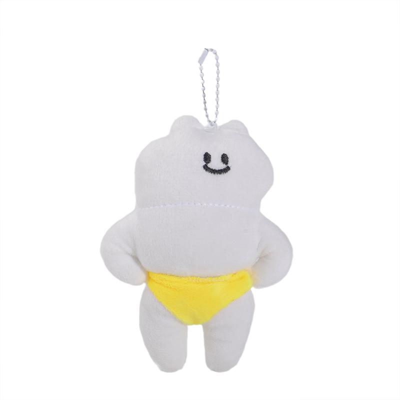Cartoon Novelty Cat Plush Toy Keychain Creative Funny Keychain Pendant Personalized Backpack Decoration Accessories Gifts
