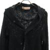 MARNI Made in Italy Wool Blend Long sleeve knit cardigan 40 black Women Used
