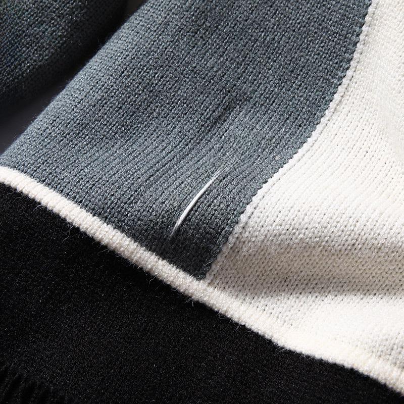 Langarmpullover für Herren im koreanischen Stil – Herbst/Winter 2021 Trend