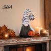 Halloween Themed Decorations Gnome Decor, Faceless Doll Figurine for Shelf Table, Spooky Ornaments Cute Ornament Party Home, Trick or Treat