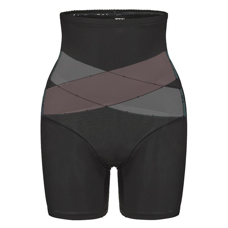 High-Waisted Tummy Control Seamless Pants with Anti-Slip Waistband & Steel Boning - Plus Size Body Shaping & Leg Slimming for Women