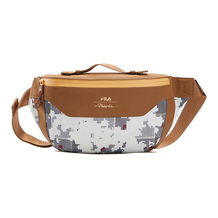 

FILA X 3.1 Phillip Lim Printed PU Waist Bag Tote Unisex bags Dark-Brown F13M046161F-BW Burnt Tea Brown