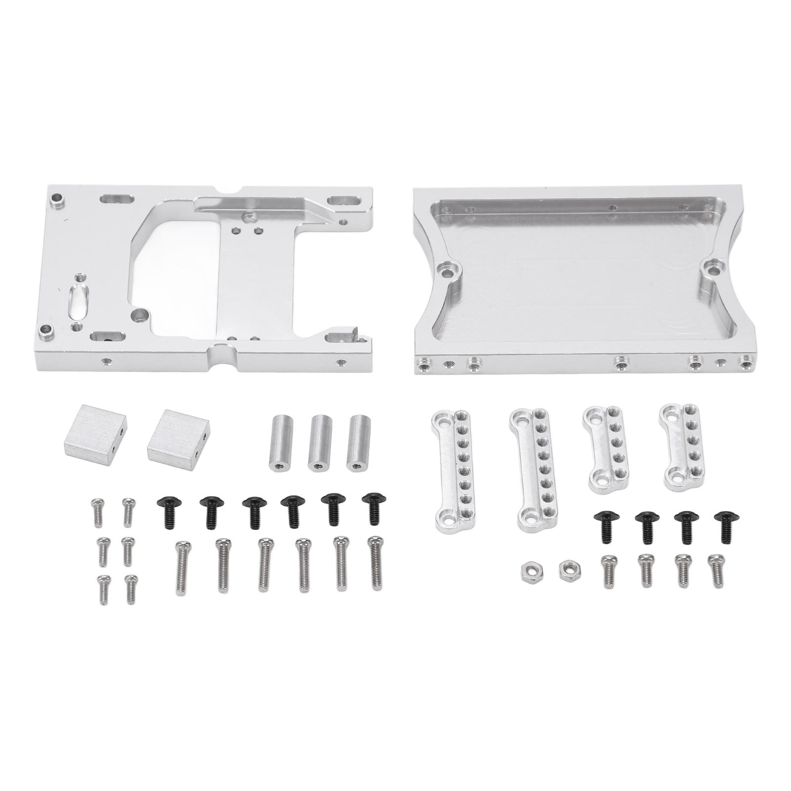 

Aluminum Alloy Steering Gear Compartment with Tail Beam Set for MN D90 MN98 RC Car Upgrade Parts