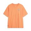 Li Ning Skateboard T Shirt Unisex Sweet Orange Pie AHST483-4