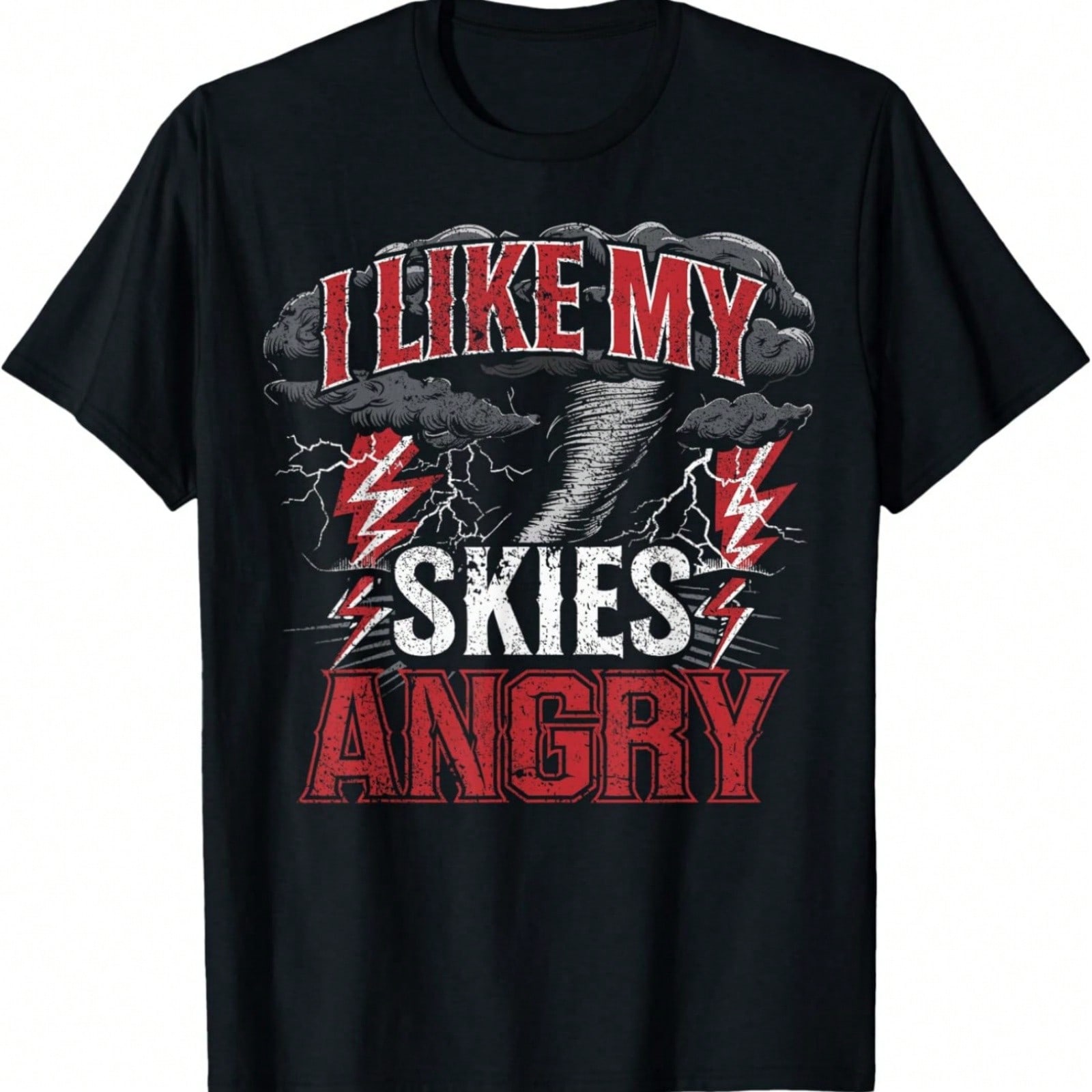 Storm Chaser EF5 Tornado Angry Skies Storm Chasing T-Shirt S разноцветный
