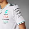 Adidas x MERCEDES AMG PETRONAS F1 TEAM DRIVER JERSEY AUTHENTIC T Shirt Men's White/Black JX5795