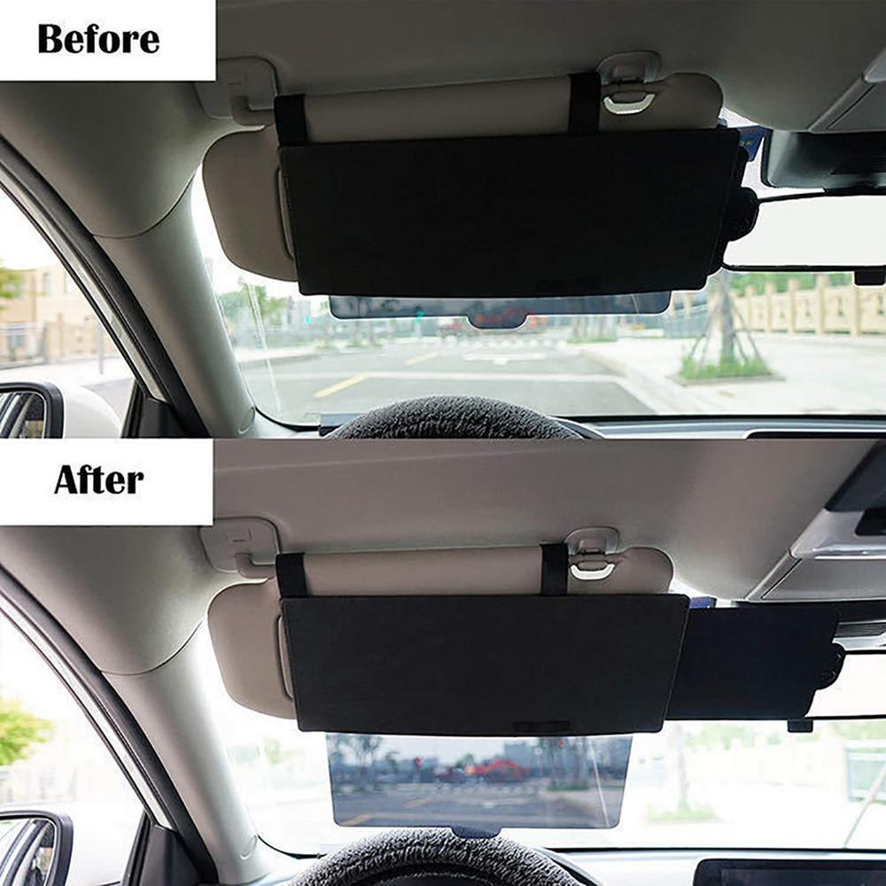 1x Car Sun Visor Extender Driving Sunshade Shield Anti Glare Extension Universal