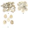 1 Set Wood Slice Lovely Hanging Ornaments Holiday Party Decorations Embellishments Slices for Home Tree Yards Home Wall
