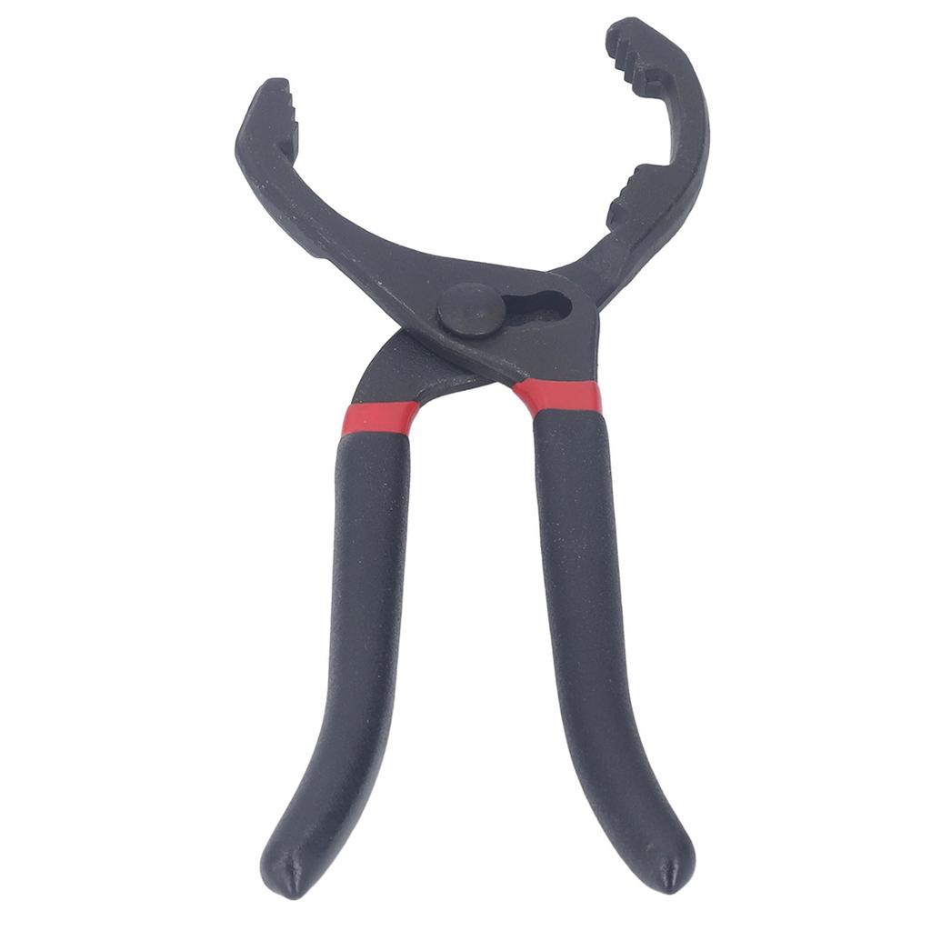 Oil Filter Plier Durable Stainless Steel Comfortable Grip Adjustable Good Torsion Oil Filter Remover Tool