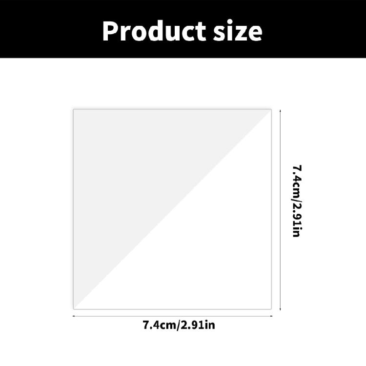 Scratch Resistant High Hardness Clear Tempered Glass Shield for R36Max Gaming Handheld Console Protect Against Scratches