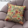Bohemian Vintage Ethnic Floral Patchwork Pillow Covers Pattern Cushion Cover Suitable For Sofa Bedroom Car Pillow Cover