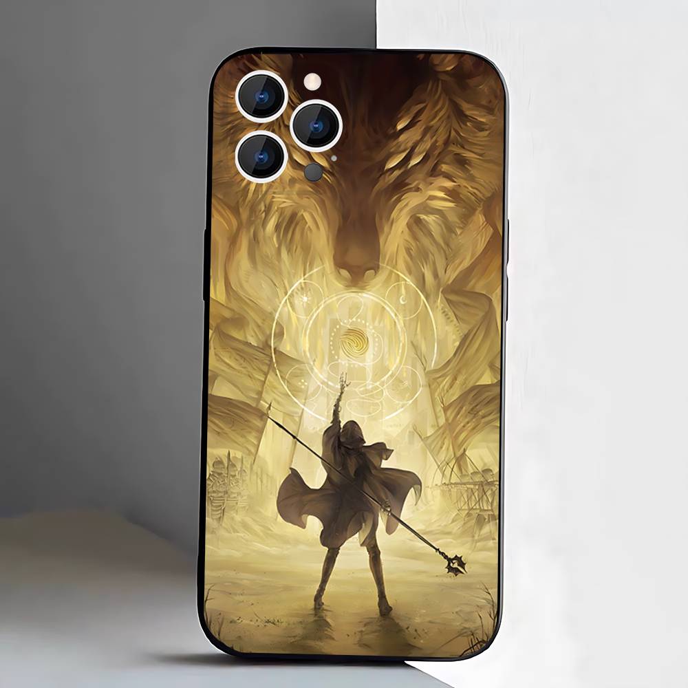 Etui na telefon Dragon A-Age Inquisition Dla iPhone 17,16,15,14,13,12,Pro,Max,Plus,E,SE4,Air,Mini Czarne Miękkie Etui