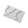 New European-style Retro Clock Grain Chocolate Mold Sugar Cake Silicone Mold Baking  3D Silicone Molds