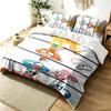 Gumball 3pc Duvet Cover Set Simple Modern Bedding Set Wrinkle Resistant Soft Fabric All Season Use a perfect gift