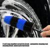 Professional Car Cleaning Tool Soft Bristled Brushes Short Ergonomic Handles For Wheel Arch Detailing Maintenance