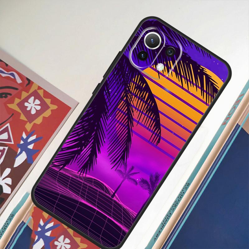 

Synthwave Retro 80s Neon For Xiaomi 14 15 Ultra 13T 14T 15T 17 Pro Max Case For POCO F8 Ultra X7 X5 X6 F5 F6 F7 Pro POCO F6