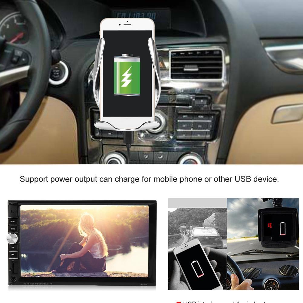 7inch Double Din Car Multimedia Player Audio Stereo FM Radio Touch Screen