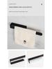 Stainless Steel Wall-Mounted Towel Bar and Hooks for Bathroom