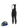 2021 Heren Fietsbroek Lang met Bretels MTB Fiets Fietskousen Broek Fiets MTB Broek met 20D Gel Kussentje Gel Pad Beugel