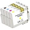 RENKFORCE Compatible Epson 16XL Ink Cartridge (C13T163640) - Black, Cyan, Magenta, Yellow