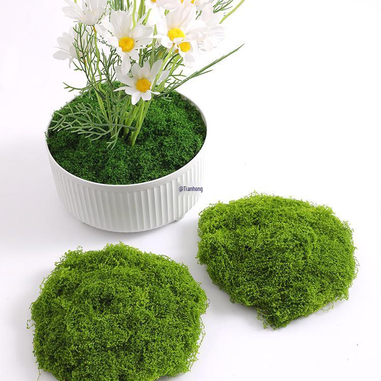Bionic Moss Bonsai Ornament - Landscaping Turf Arrangement for Lawn and Paving Decoration
