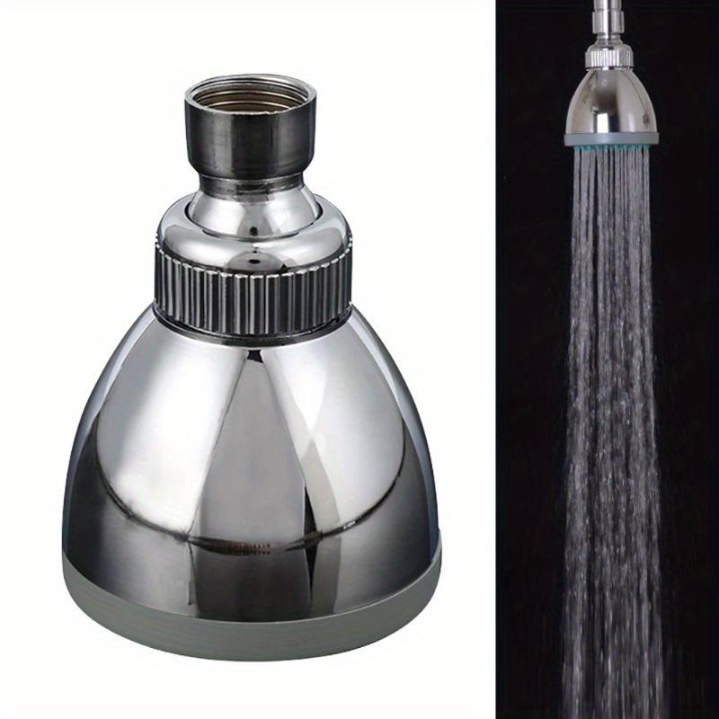 1Pc Shower Head ABS Chrome Handheld Water Saving Rround Shower Faucet Head Universal Bathroom SPA Shower Head
