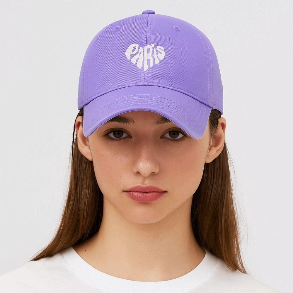 Korean Style Letter Embroidery Baseball Cap Sunscreen Unisex Sunshade Casquette  All Seasons