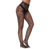 Tights, stockings, European and American floral patterned hollow socks3092