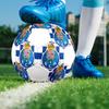 1PC FCP Logo Size 5 Soccer Ball PrahaIndoor Soccer Ball Colorful All Ages Machine Stitched PVC Competition Ready Durable High-Bounce