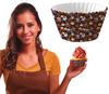 Cupcake Liners Molds Decorations For Muffins Cupcakes Little Monsters Halloween 50Pcs.