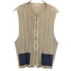 ISSEY MIYAKE MEN 90s Made In Japan Old Pleated Best M Beige Men's Used