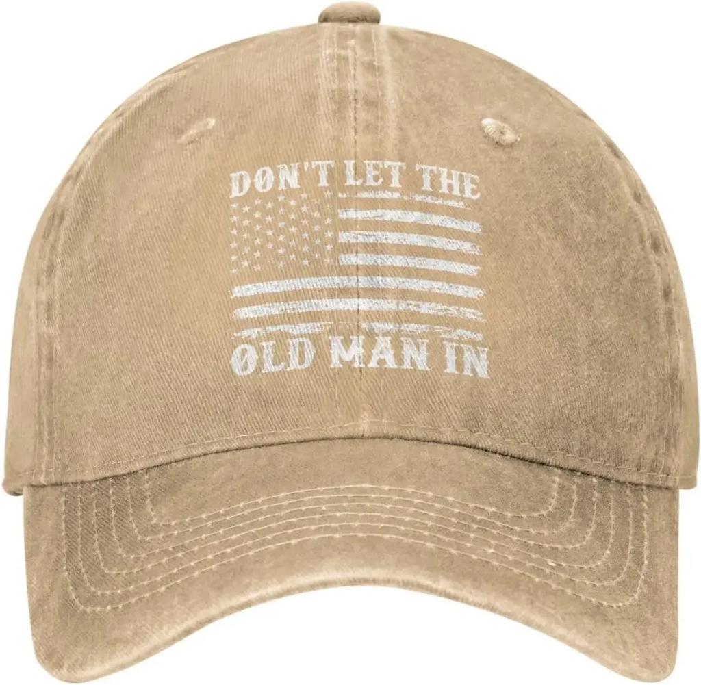 Old Man Hat Dont Let Old Man In Hat for Women Baseball Hats Vintage Hat