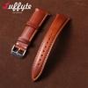 Vintage Retro Oil Wax Leather Watch Strap 18mm 19mm 20mm 21mm 22mm Men Women Fashion Watch Band Quick Release Wrist Strap
