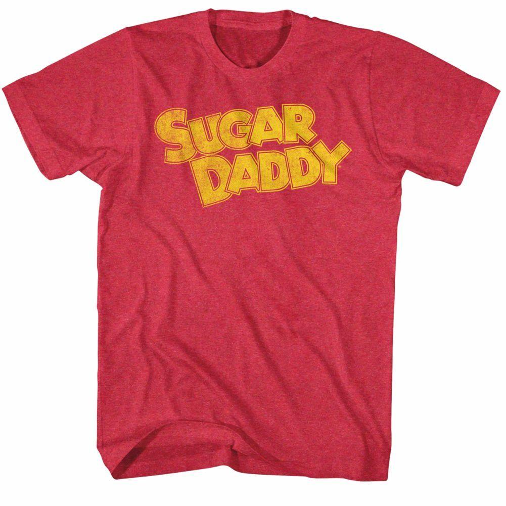 Tootsie Roll Yellow Sugar Daddy Cherry Heather Adult T-Shirt S