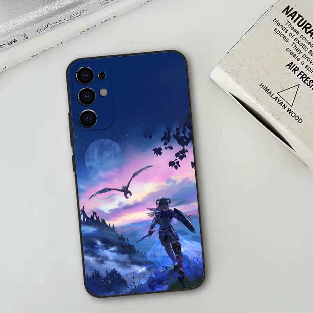 Dragonborn   Phone Case For Samsung S25,S24,S21,S22,S23,S30,Ultra,S20,Plus,Fe,Soft Silicone Black Cover