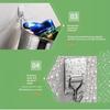 Stainless Steel No Drill Adhesive Wall Hooks Waterproof Self Sticky Hanging Hooks for Kitchen Bathroom Office Use