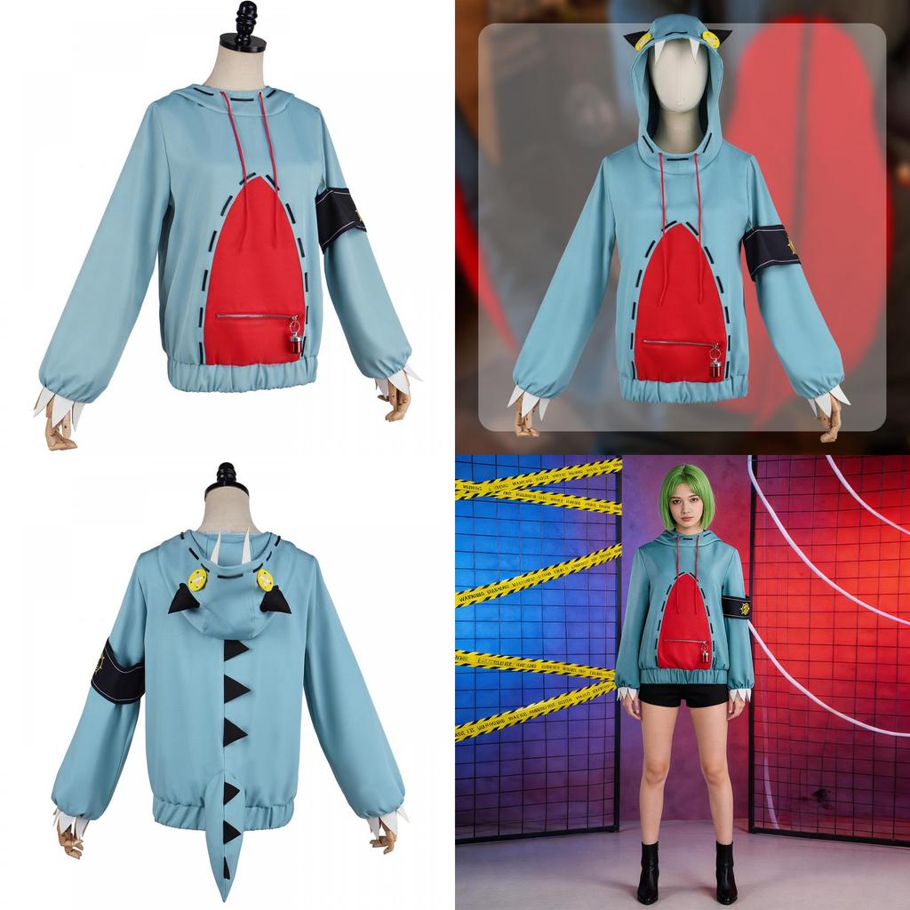 Gachiakuta Guita Cosplay Costume For Anime Role Play Street Style Polyester Material