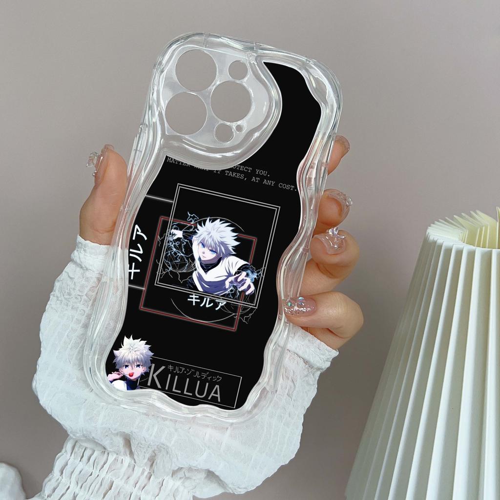 Ae82 Hunter X Hunter Anime Art Protective Phone Cases for Apple iPhone 16 15 14 13 Pro Max 11 12 mini XR 7 8 6s Plus XS Max SE Wave TPU Back Cover