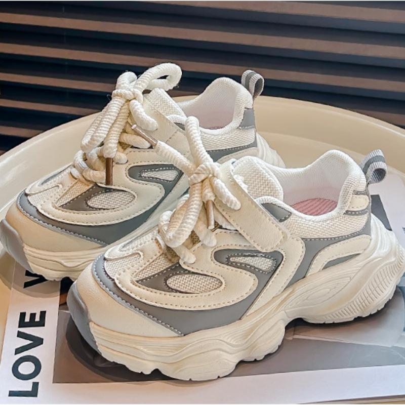 Kids Sneakers for Girls 2024 Spring Autumn Versatile Children School Running Shoes Fashion Causal Toddler Boys Mesh Sports Shoes
