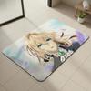 Anime V-Violet E-Evergarden Floor Mat Diatomite Bath Mat, Quick Dry, Absorbent, Multi-Scene Mat