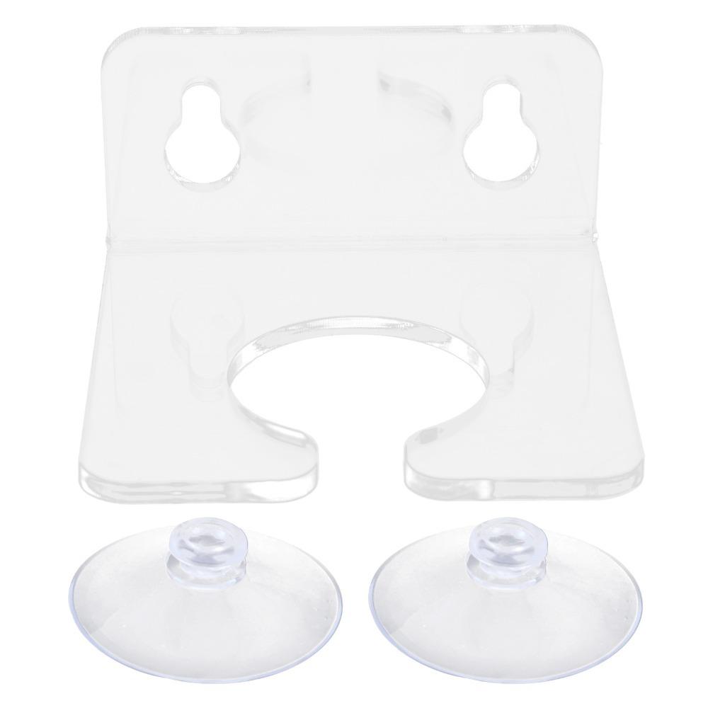 

Transparent Bathtub Wine Glass Holder Acrylic Portable Goblet Holder Strong Suction Cup Wall Mounted Cup Holder Home Bathroom