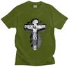 Classic Fashion T Shirt Jesus Cross God Tshirt Unisex Short Sleeve Christian Religious Faith Casual Tshirt Soft Cotton Tee Tops