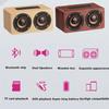 Wireless Bluetooth Soundbar Wooden Computer Speaker Portable HiFi Stereo Music Surround Music Player for iPhone Sumsung Xiaomi