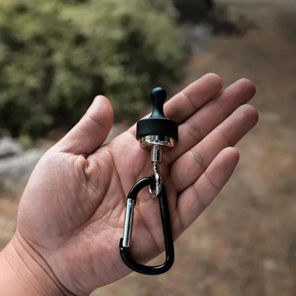 1 ks venkovní kempingová světla magnetický háček závěsná spona háček stan stříška karabina magnetický závěs kempingová stříška příslušenství