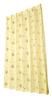Univer Pulcino Drape 100cm Wide X 178cm Set of 2 Curtains, Yellow, Long,