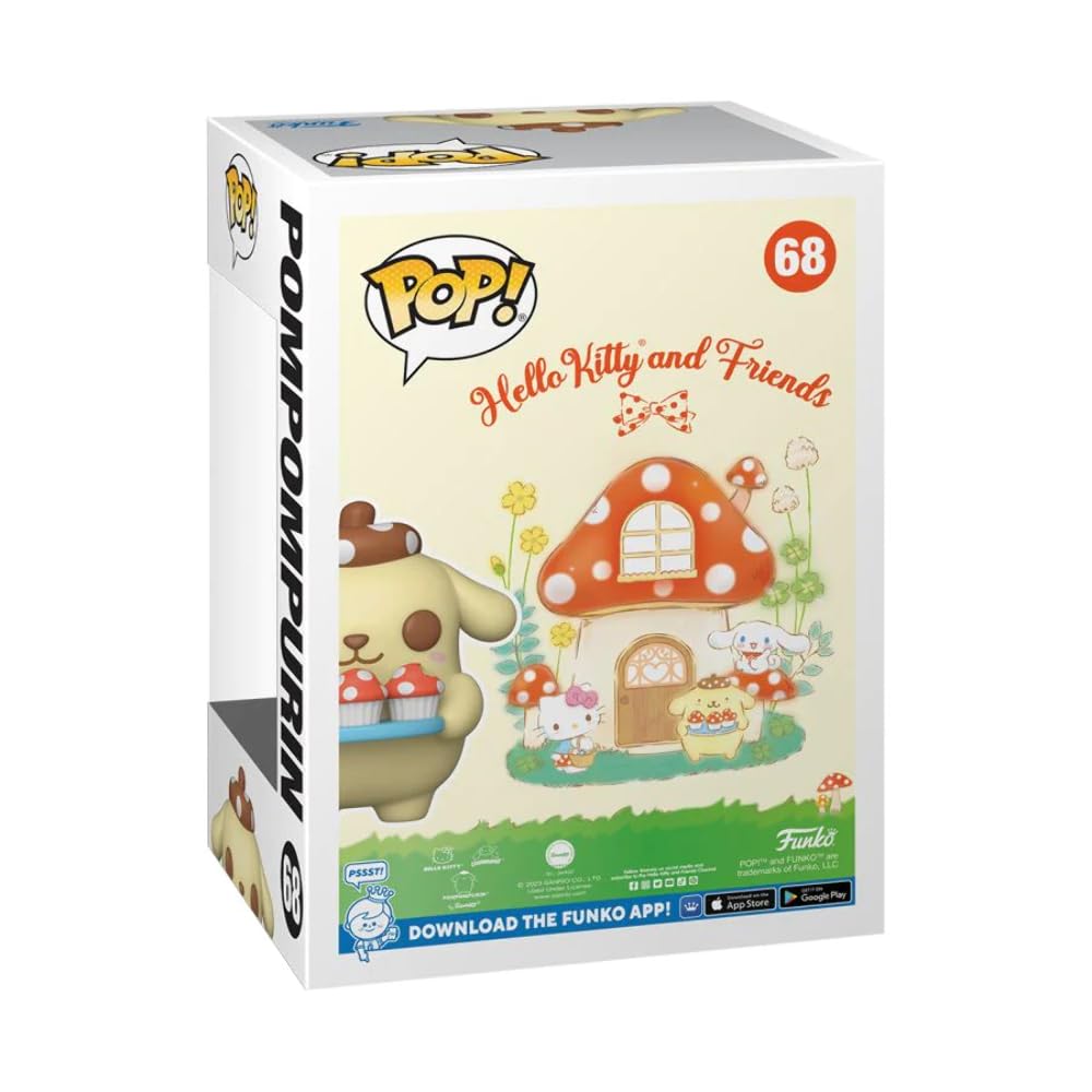 Topic Funko Sanrio Funko Pop Sanrio Pompompurin Figure [Hot Exclusive] POP!