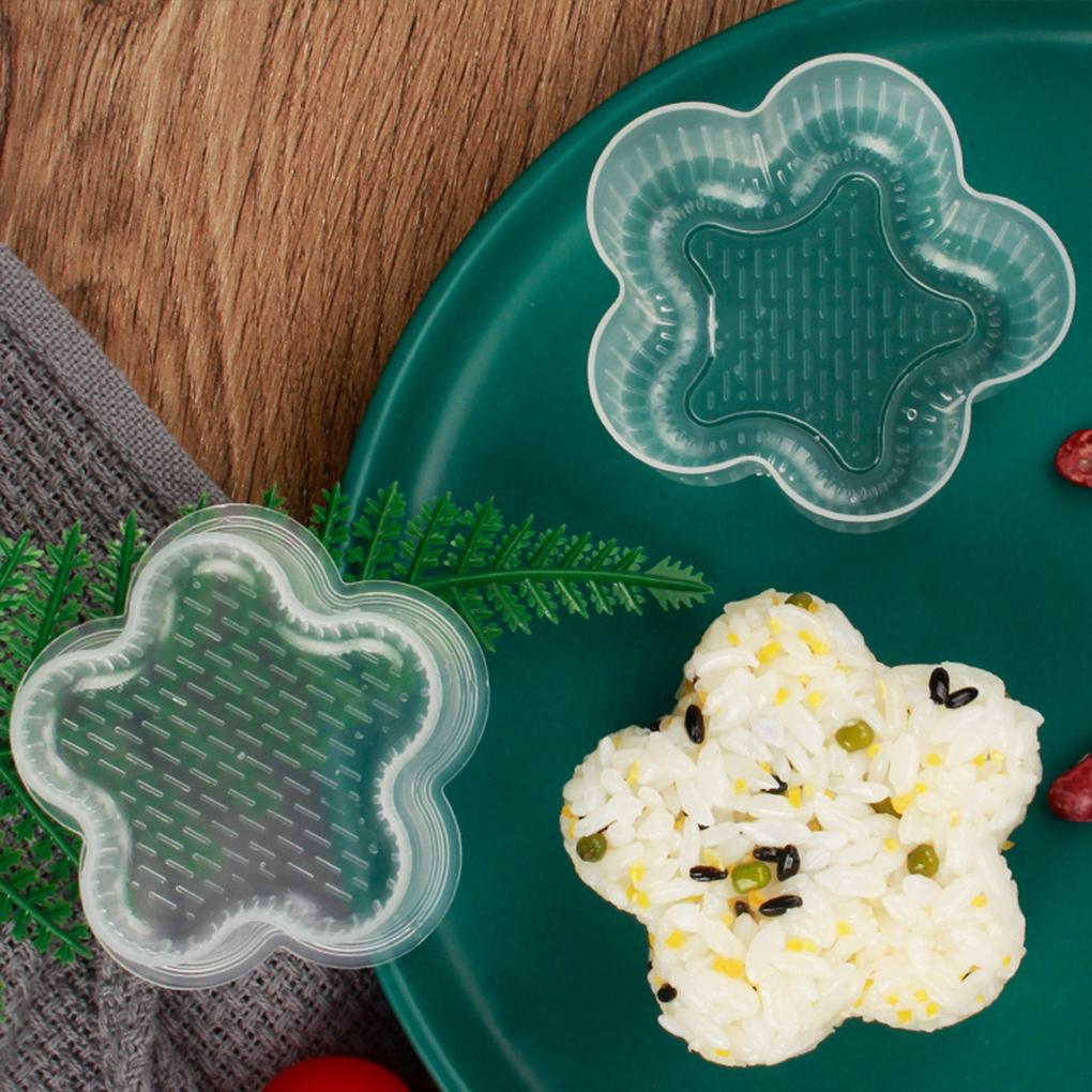 Sushi Mold Portable Multi Shape Rice Ball Non Stick Mould DIY Sandwich Bento Kitchen Decoration Accessories for Camping